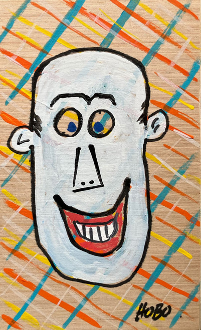 WHITE  FACE GUY -- (17) -- by HOBO BOB