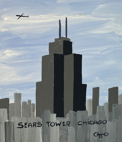 SEARS TOWER - 8" x 10" - Chicago by Otto