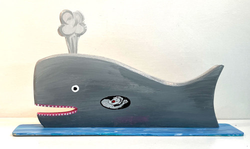 JONAH and WHALE - with Base bt GEB