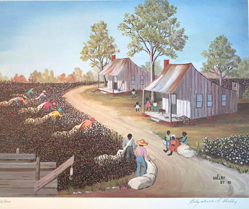 COTTON PICKERS ARTPRINT - Limited Edition - 80/500