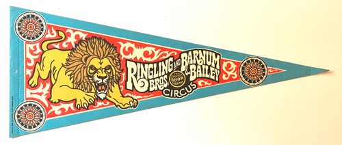 RINGLING BROS - BARNUM & BAILEY CIRCUS PENNANT