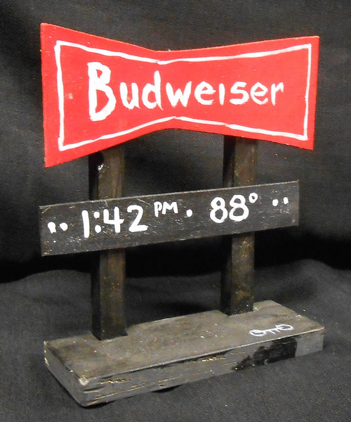 BUDWEISER HI-WAY SIGN by OTTO - Chicago Street Artist