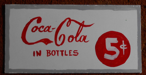 COKE COCA COLA SIGN by Otto Schneider