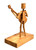 "MATCHSTICK MAN" STANDING  -  PLAYING GUITAR WHIMSEY