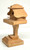 MINI BIRDHOUSE - TRAMP ART CARVING   by Geo G Borum