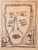 RAW ART BRUT - - MARKERS on CHIPBOARD by Otto