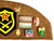 RUSSIAN HAT with 2 Patches & 24 Pins