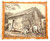 Photo Black Family and Log Cabin - 3 Men (1 w/ Banjo) - Woman & 2 kids & dog