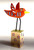 ORANGE BIRD on a Stand (S-5) by Willard J
