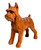 SCOTTY DOG  (Male) CARVING -a real Masterpiece-  8" long - 7" tall