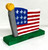 Our 250th Birthday FLAG CARVING (R3) by Minnie. Adkins