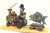 STEAMPUNK MAN on TRACTOR pulling FISH on a Trailer by Butch Winchar