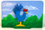 30-D BLUE ROOSTER CARVING on DISPLAY (52) by Minnie & George