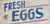 FRESH EGGS  - Red & Blue - 12 x 24 (#2)