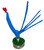BLUE - TREE LIMB ROOSTER  (20) by Minnie Adkins
