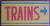 TO THE TRAINS Antique Sign -