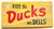 RIDE the DUCKS - Wis. Dells  - 12" X 24" WOOD SIGN