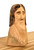 JESUS HEAD - 4" tall - carver unknown