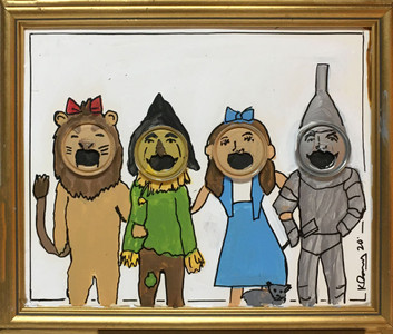 WIZARD OF OZ - Can top Art by Kip Ramey