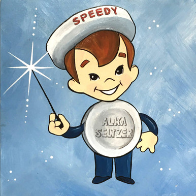 ALKA SELTZER Speedy 希少 ジャンプアワー風 広告ウォッチ SPEEDY