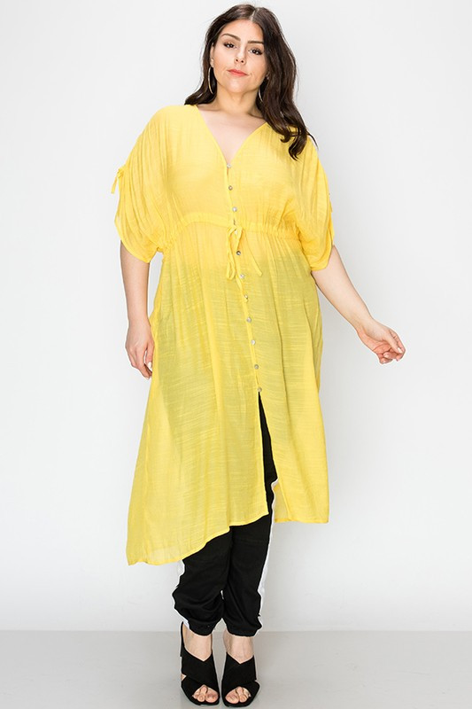 yellow dress cardigan