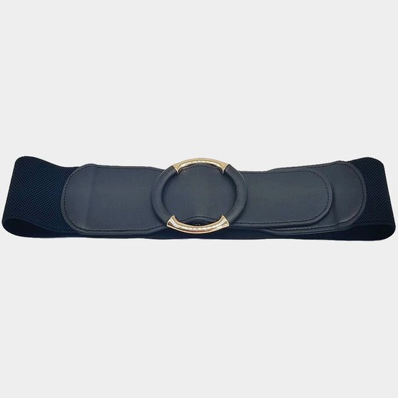 Open front circle stretch Black Belt