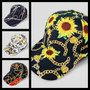 Chain Patterned Baseball Caps in four funky varieties!