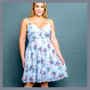 Beautiful Plus Size 'Tea Party' Floral Print Dress!