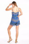 WOMENS FASHION BOHO PRINTED V NECK ROMPER WOMENS FASHION BOHO PRINTED V NECK ROMPER