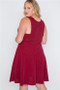 Womens Fashion Plus Size Ruby Sparkle Dress!