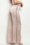 Taupe Satin Slacks