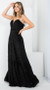 Warm and Fuzzy Evening Gown if Blush or Black Warm and Fuzzy Evening Gown if Blush or Black