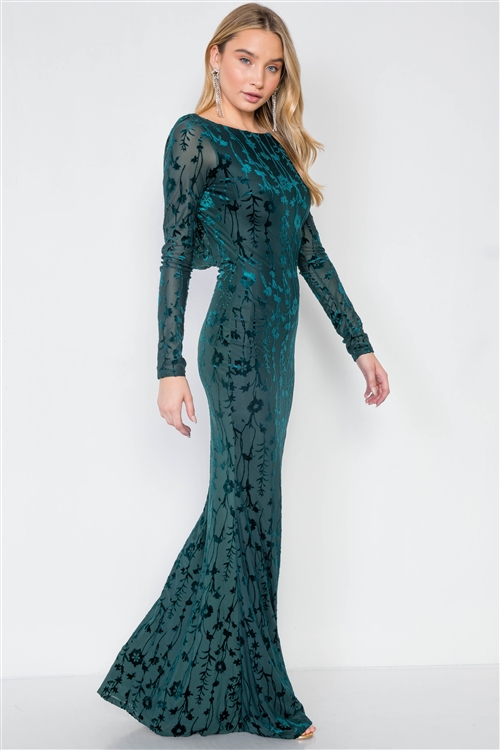emerald green womens clothing