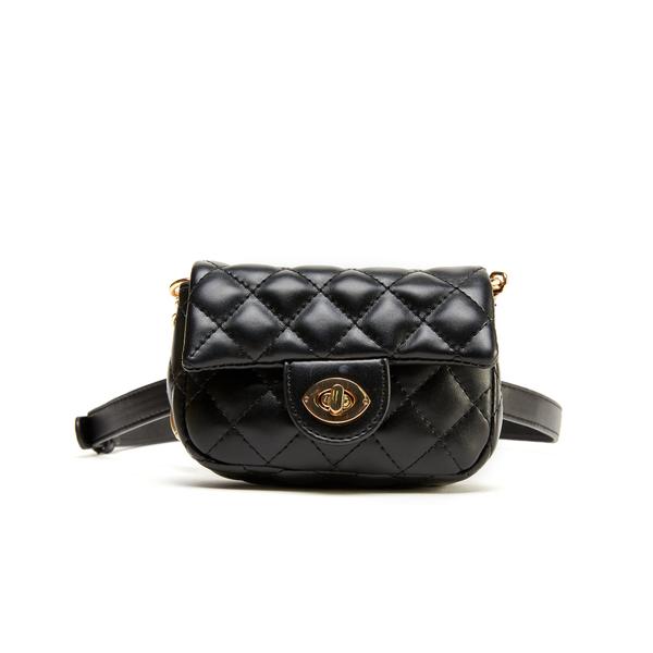 Pristine Chanel CC In Love Gold Heart Belt Bag GHW 67562 For