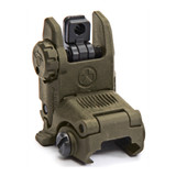 Magpul Industries MBUS Back-Up Rear Sight Gen 2, Flip Up, Olive Drab Green