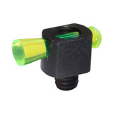 Hi-Viz Spark II Front Sight, Fits Removable Front Bead, Green Color