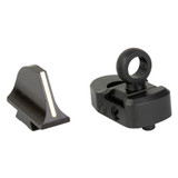 XS Sights Ghost Ring Dovetail Sight, White Stripe, Fits Henry .45-70 with Round Barrel