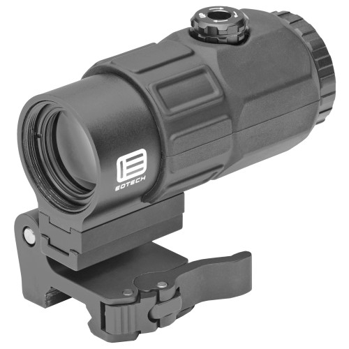 EOTech G45 Magnifier, 5X, QD Mount, Switch to Side, 34mm, Black