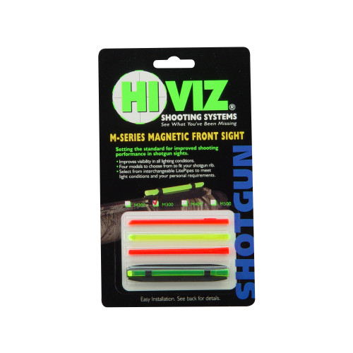 Hi-Viz Magnetic Sight, Fits Narrow Shotgun Rib .219"-.312", 4 Color Options