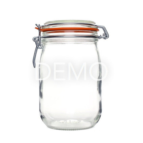 [Sample] 1 L Le Parfait Jar-Test stock