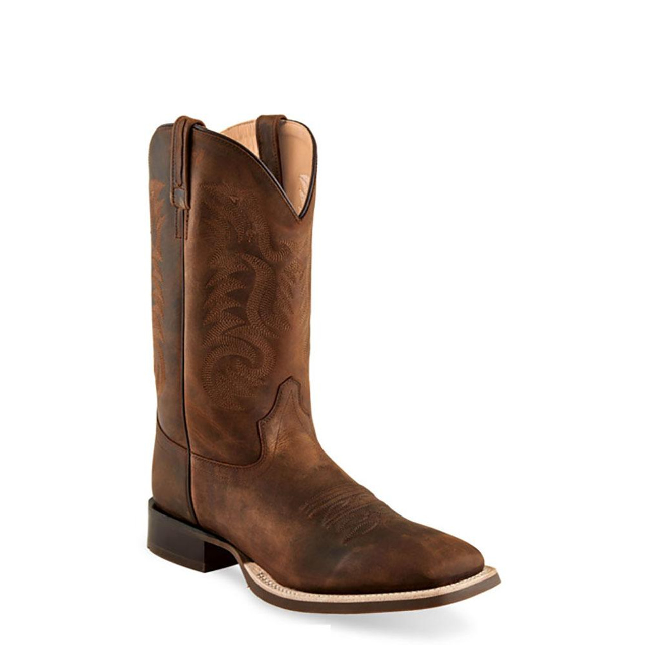 Flat toe sales cowboy boots