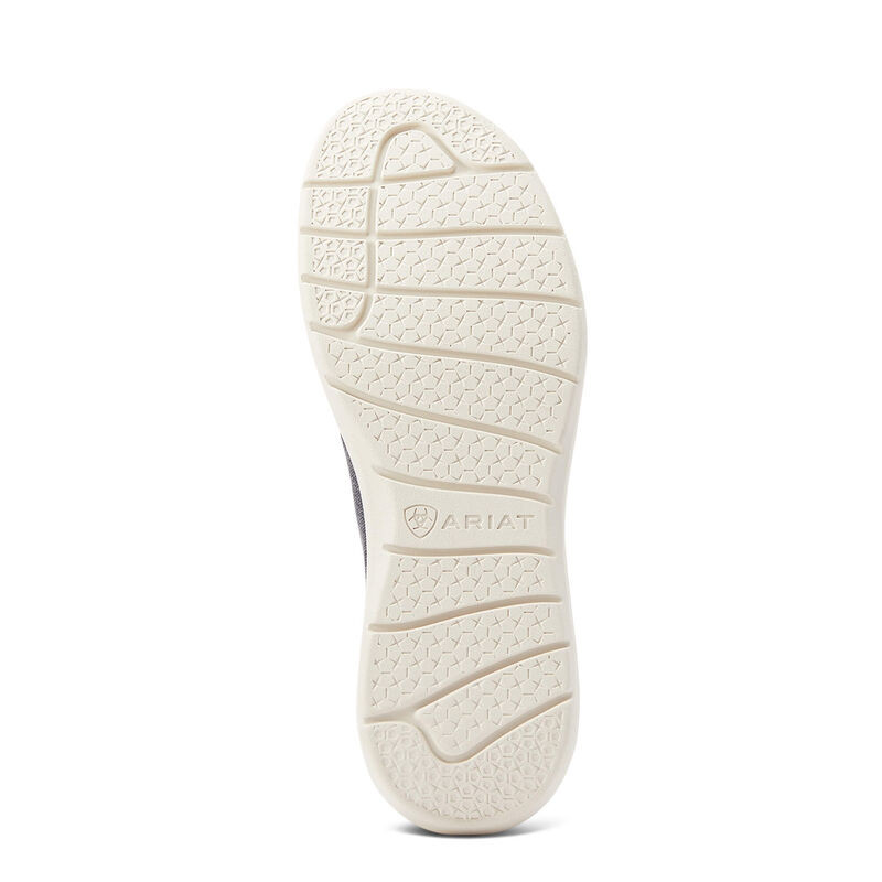 ARIAT Men's Hilo 2.0 Stretch Shoes In Charcoal Blue/blue Aztec