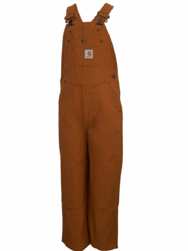 Carhartt Boy's Duck Washed Bib Overalls