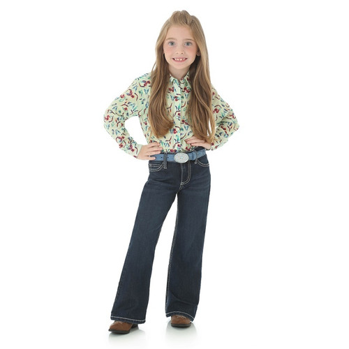 Girl's Lucy Dark Cruel Girl Jeans (Size 4-6)