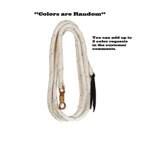 Professional Series Natural Horse 12' Lead Line (Assorted Color)
