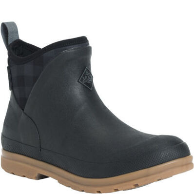 Women's Much Original Ankle Boot - Black Plaid