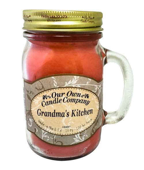 Mason Jar Candle - Grandma's Kitchen