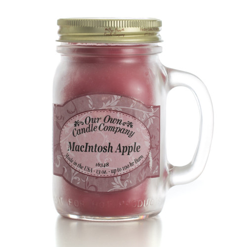 Mason Jar Candle - Mactintosh Apple