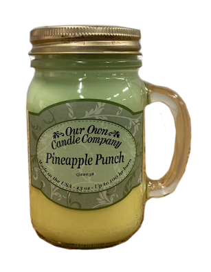Mason Jar Candle - Pineapple Punch