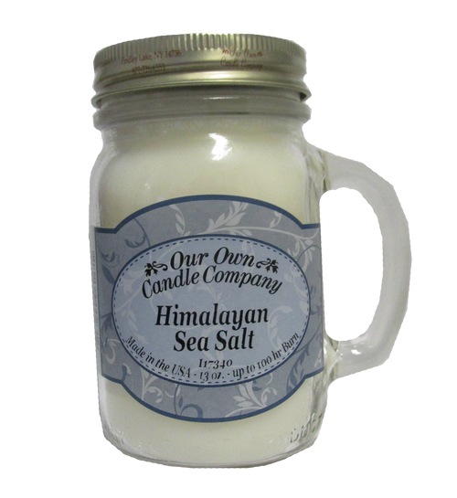 Mason Jar Candle - Himalayan Sea Salt
